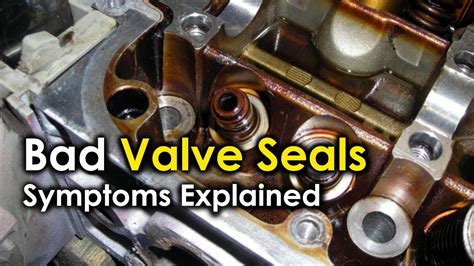 bad valve seal test|engine valve seal problems.